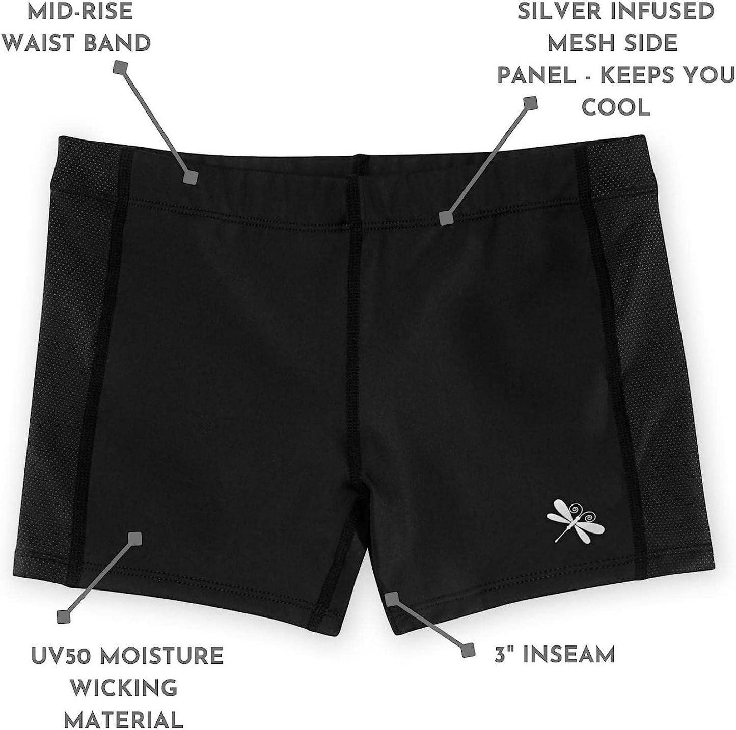 Dragonwing Girl Gear Compression Shorts
