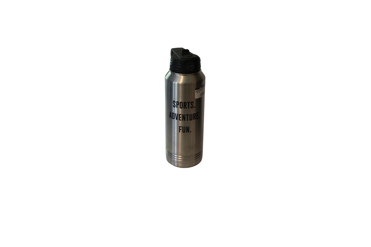 Stainless Steel Water Bottle Sports. Adventure. Fun