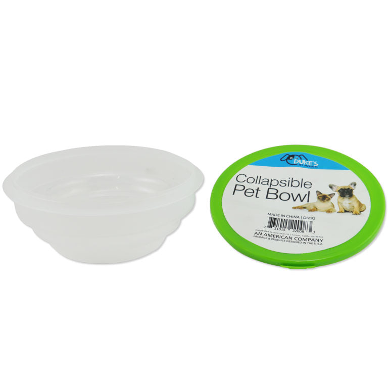 Collapsible Pet Bowl