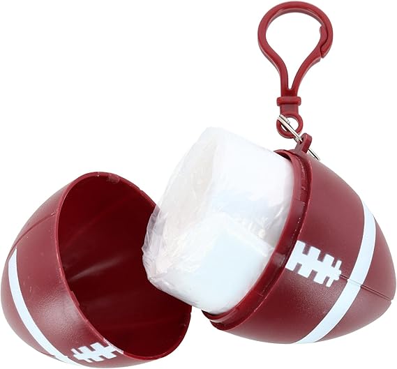 Football Keychain Rain Poncho