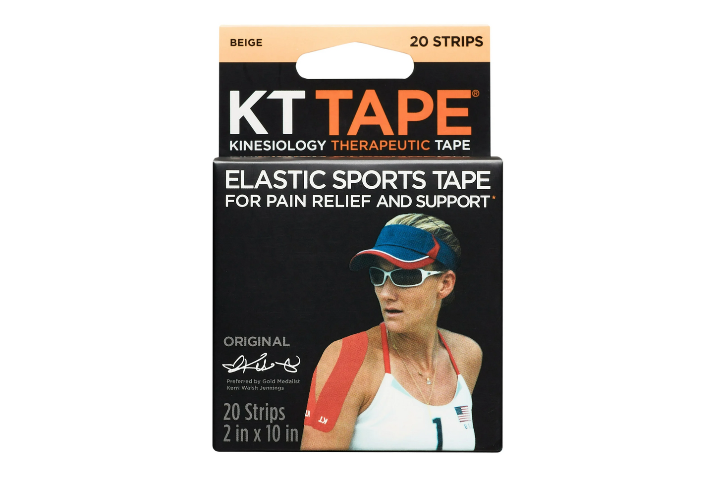 KT TAPE 20 Strips Pre Cut