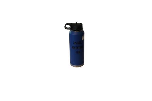 Stainless Steel Water Bottle Sports. Adventure. Fun