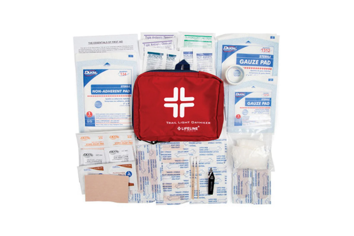 Lifeline Trail Light Day Hiker First Aid Kit