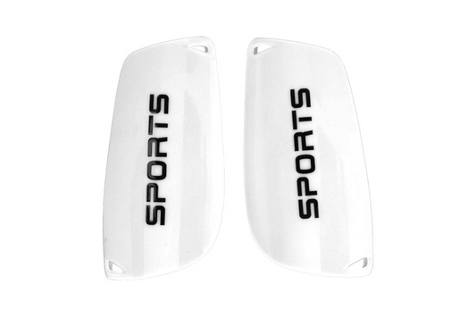 White Size Shin Guards