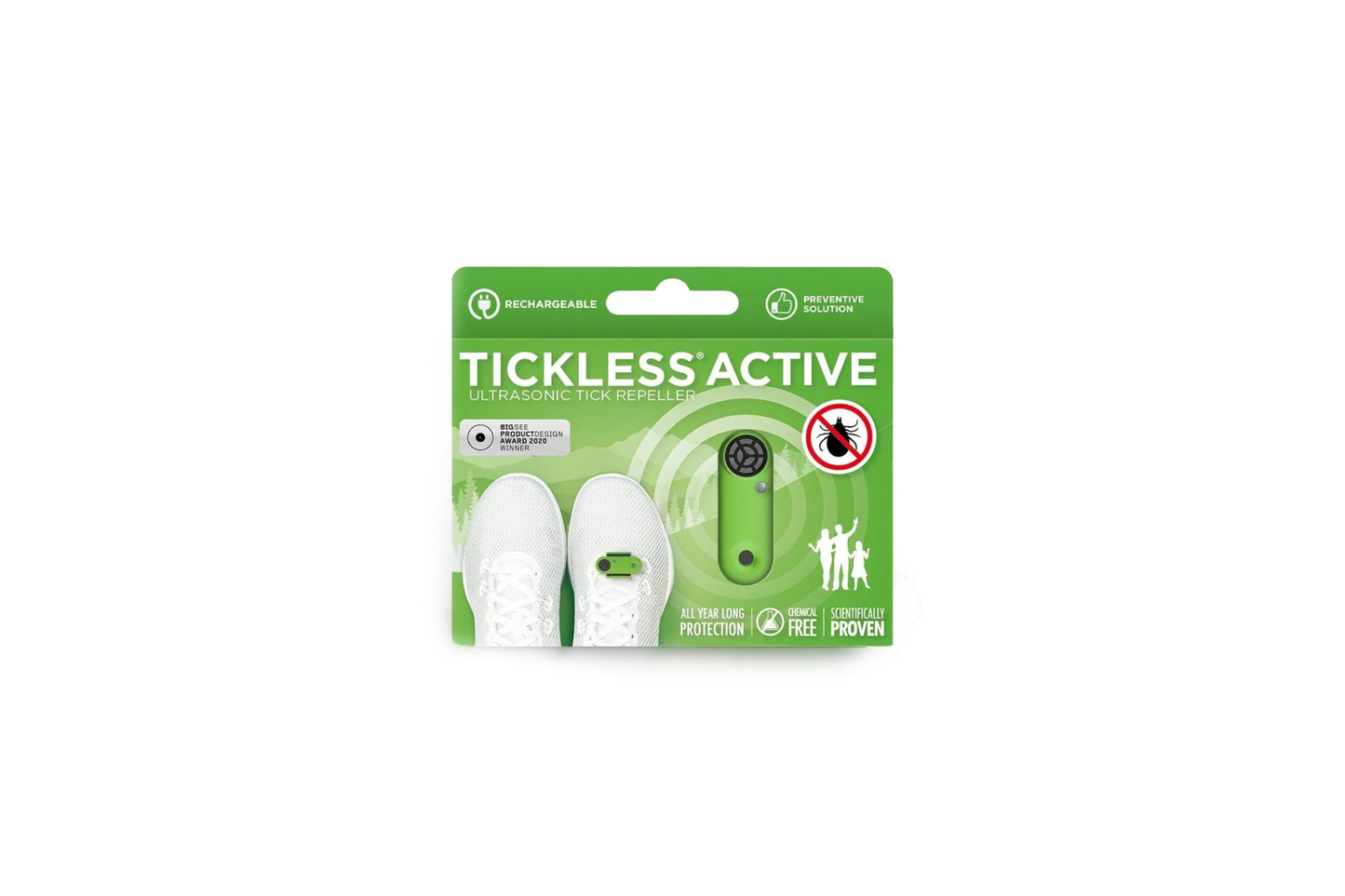 Tickless Active Human Tick Repellent